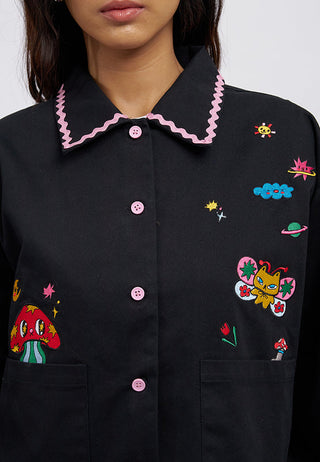 Colorbox x Liunic  Ric Rac Applique Jacket