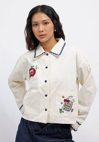 Colorbox x Liunic  Ric Rac Applique Jacket