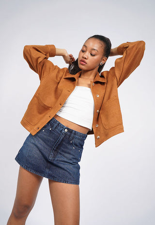 Double Pocket Collared Jacket