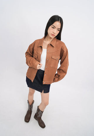 Western Style Suede Jacket