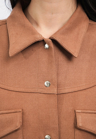 Western Style Suede Jacket