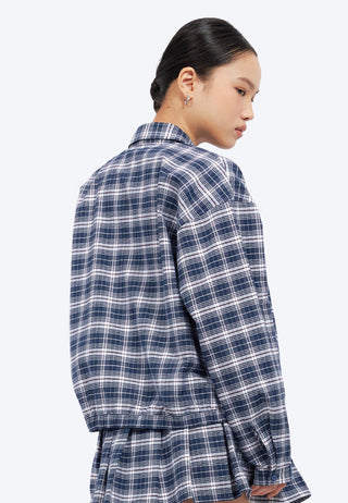 Button Up Checks Jacket