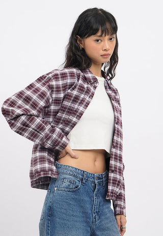 Overshirt Checked Jacket