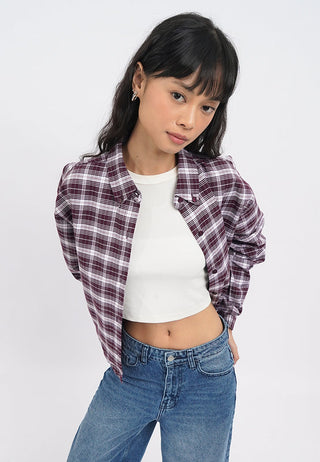 Overshirt Checked Jacket