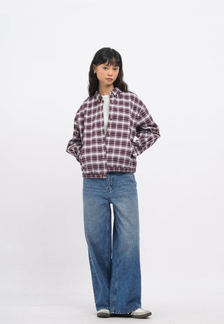 Overshirt Checked Jacket
