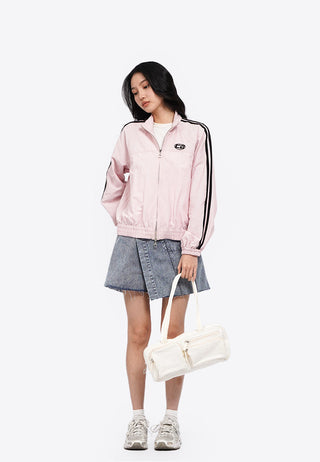 Embroidered Parachute Jacket