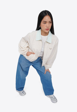 Parachute Jacket with Drawstring