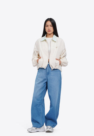 Parachute Jacket with Drawstring