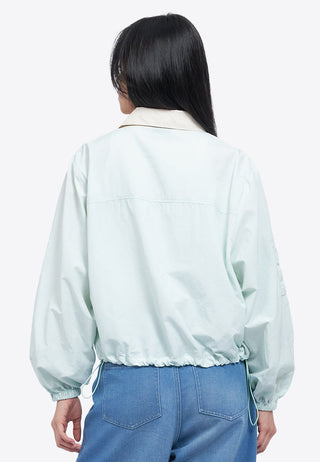 Parachute Jacket with Drawstring