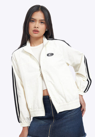 Stripes Detail Parachute Jacket