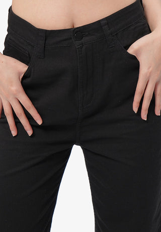 Regular Fit Tapered Long Pants