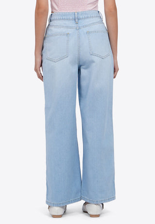 Regular Fit Foil Effect Jeans