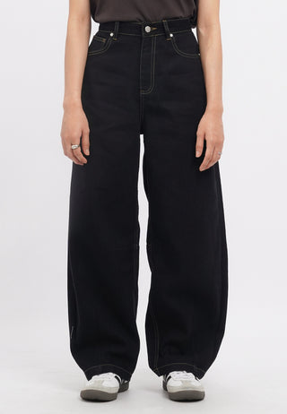 Barrel Denim Pants