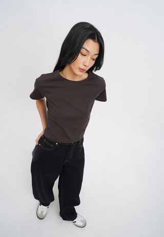 Barrel Denim Pants