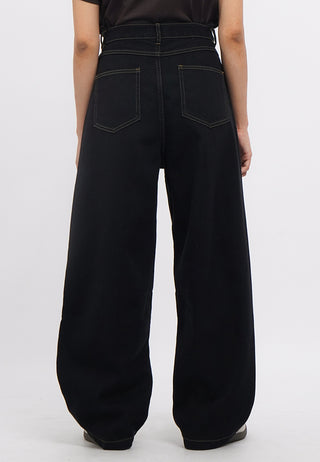 Barrel Denim Pants