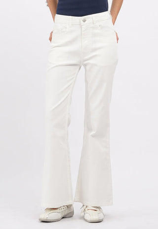 Fit and Flare Denim Pants