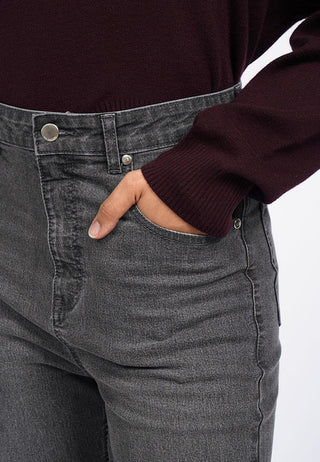 Regular Fit Flare Denim Pants