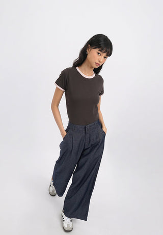 Regular Fit Light Denim Pants