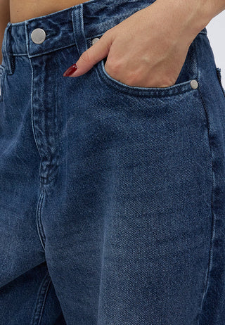 Basic Barrel Denim Pants