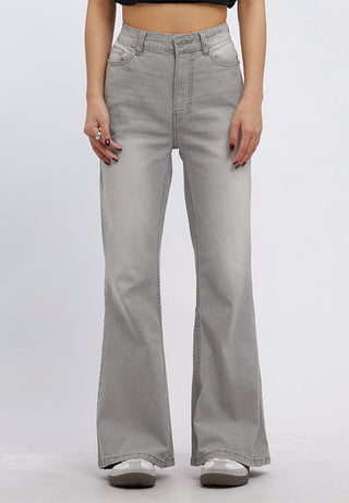 Fit and Flare Denim Pants