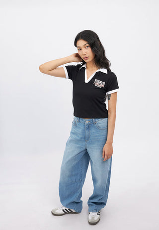 Basic Barrel Denim Pants
