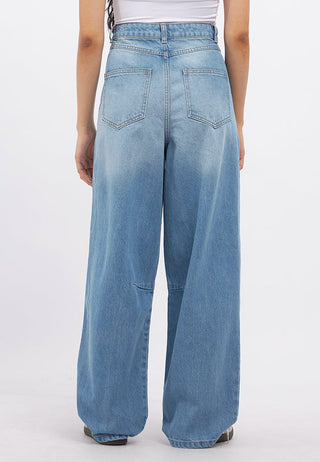 Basic Barrel Denim Pants