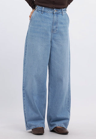 Basic Balloon Denim Pants