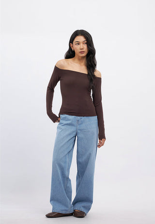 Basic Balloon Denim Pants