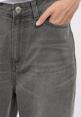 Regular Fit Basic Mom Jeans