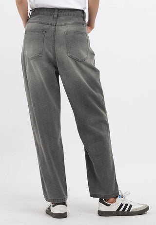 Regular Fit Basic Mom Jeans