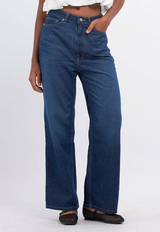Wide Leg Denim Pants