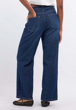 Wide Leg Denim Pants