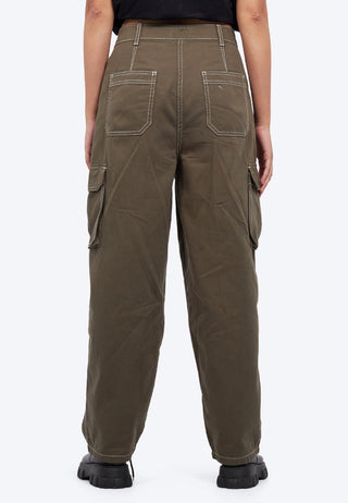Utility Barrel Denim Pants