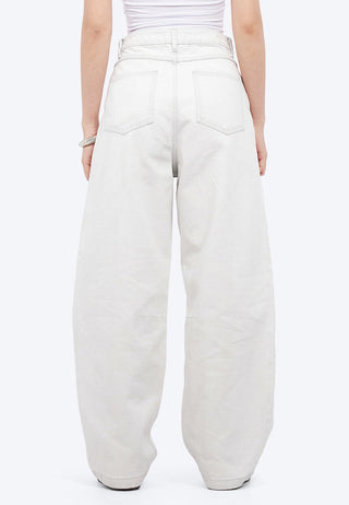 Barrel Denim Pants