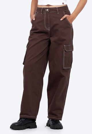 Utility Barrel Denim Pants