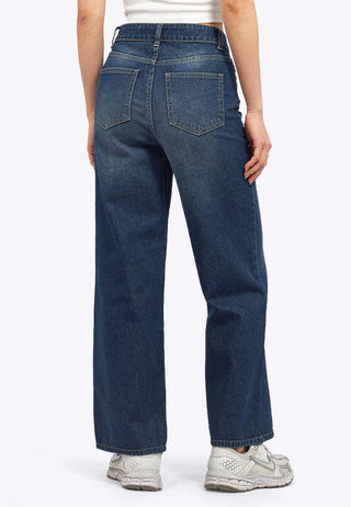 Wide Leg Basic Denim Pants