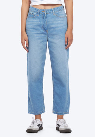 Regular Fit Basic Mom Jeans