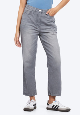 Regular Fit Basic Mom Jeans