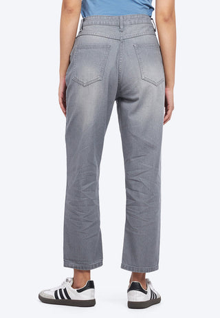 Regular Fit Basic Mom Jeans