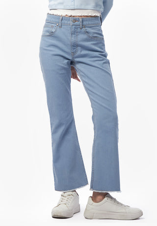 Cropped Flare Jeans