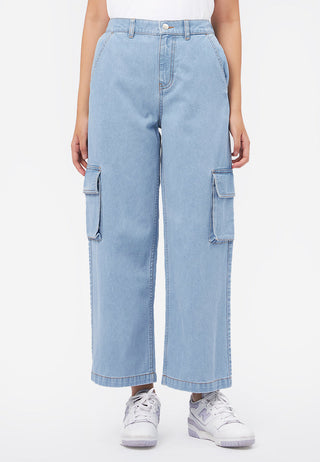 Cargo Denim Pants L.Blue