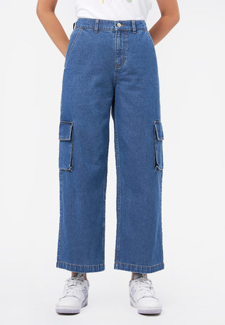 Cargo Denim Pants