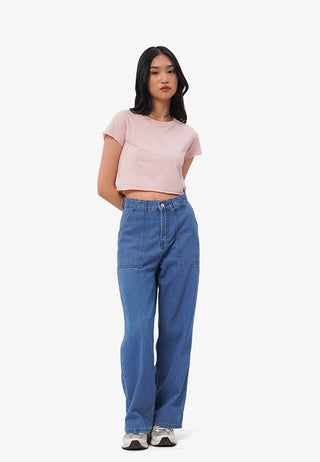 Double Pocket Denim Pants