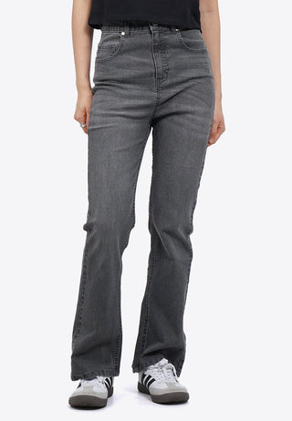 Regular Fit Flared Denim Pants