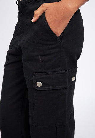 Denim Pants with Cargo Pocket