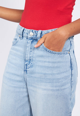 Straight Fit Denim Pants