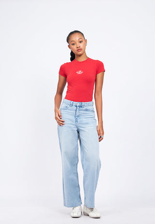 Straight Fit Denim Pants