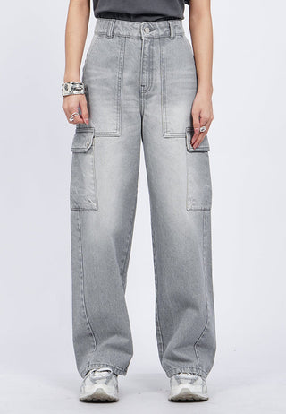 Barrel Cargo Denim Pants