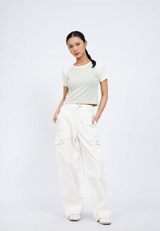 Barrel Cargo Denim Pants