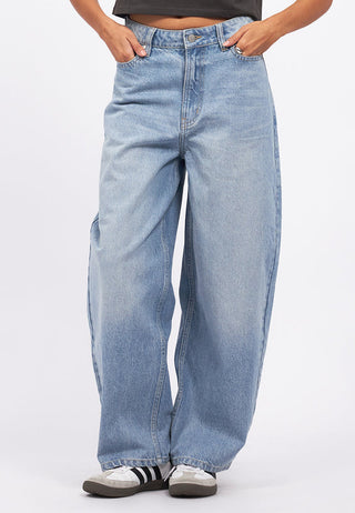 Barrel Denim Pants
